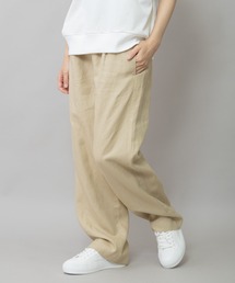 Munich（ミューニック）の「【吸水性】【放湿性】【通気性】ラミーキャンバスイージーパンツ（その他パンツ）」