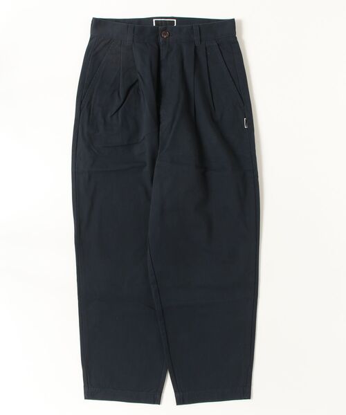 PHINGERIN（フィンガリン）の「PHINGERIN TWILL PLEATED PANTS (PD-261-BT-031)（その他パンツ・メンズ・ネイビー/ブラック・MEDIUM/LARGE/SMALL）」の11枚目の写真