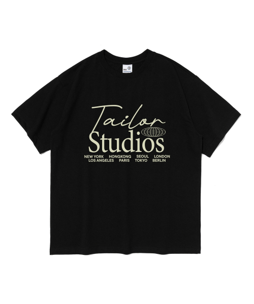 TAILOR STUDIO(テーラースタジオ)の「ワールドシティオーバーサイズ半袖Tシャツ(ブラック)(Tシャツ/カットソー・レディース・その他・M/2XL/XL/S/L)」の1枚目の写真