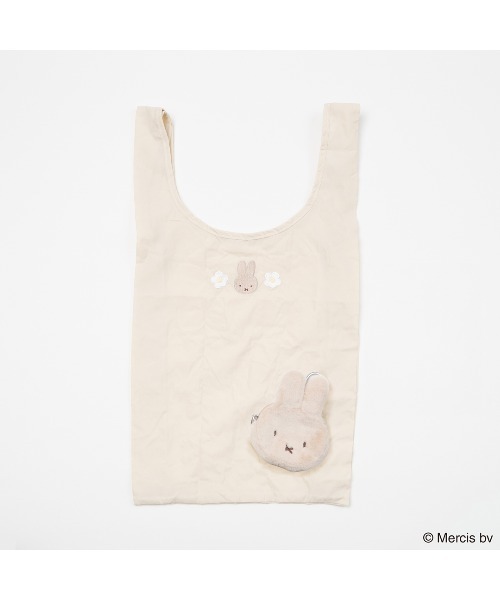 Dick Bruna(ディックブルーナ)の「BRUNA COMPACT ポーチ付き ショッピングバッグ(エコバッグ/サブバッグ・レディース・ブラウン系その他/ホワイト系その他/ベージュ系その他・FREE)」の11枚目の写真