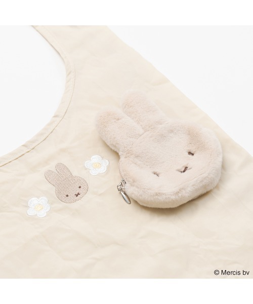 Dick Bruna(ディックブルーナ)の「BRUNA COMPACT ポーチ付き ショッピングバッグ(エコバッグ/サブバッグ・レディース・ブラウン系その他/ホワイト系その他/ベージュ系その他・FREE)」の17枚目の写真