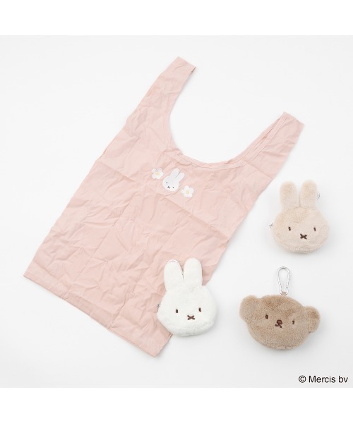 Dick Bruna(ディックブルーナ)の「BRUNA COMPACT ポーチ付き ショッピングバッグ(エコバッグ/サブバッグ・レディース・ブラウン系その他/ホワイト系その他/ベージュ系その他・FREE)」の8枚目の写真