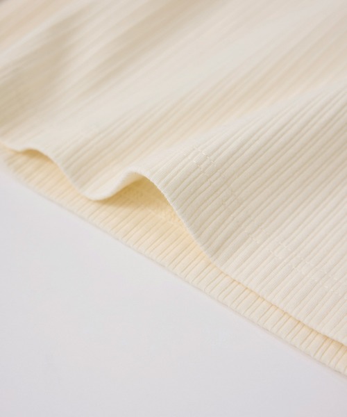 VIS（ビス）の「バイカラーポロ襟カットソー/イージーケア（Tシャツ/カットソー・レディース・グレー/ブラック/ホワイト系その他5・FREE）」の11枚目の写真