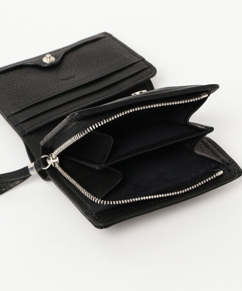 BEAMS(ビームス)の「【別注】HAAL / ZIP WALLET SHORT 26SS(財布・メンズ・ブラック・ONE SIZE)」の6枚目の写真