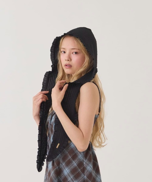 kaorinomori（カオリノモリ）の「kaorinomori  ソフィフード / カオリノモリ（ハット・レディース・ブラック/スカイブルー/ホワイト・FREE）」の9枚目の写真