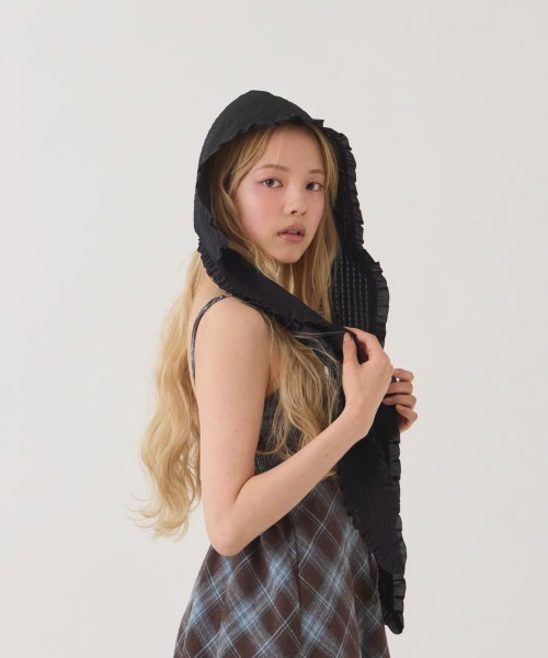 kaorinomori（カオリノモリ）の「kaorinomori  ソフィフード / カオリノモリ（ハット・レディース・ブラック/スカイブルー/ホワイト・FREE）」の10枚目の写真