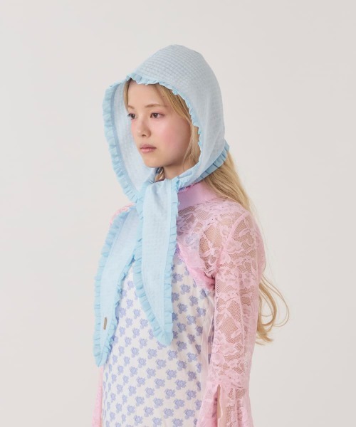 kaorinomori（カオリノモリ）の「kaorinomori  ソフィフード / カオリノモリ（ハット・レディース・ブラック/スカイブルー/ホワイト・FREE）」の17枚目の写真