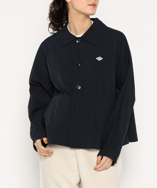 DANTON（ダントン）の「Women’s Nylon Tusser Dolman Sleeve Jacket（その他アウター・レディース・ベージュ/ブルー/ネイビー/グレイッシュベージュ・36/34/38）」の3枚目の写真