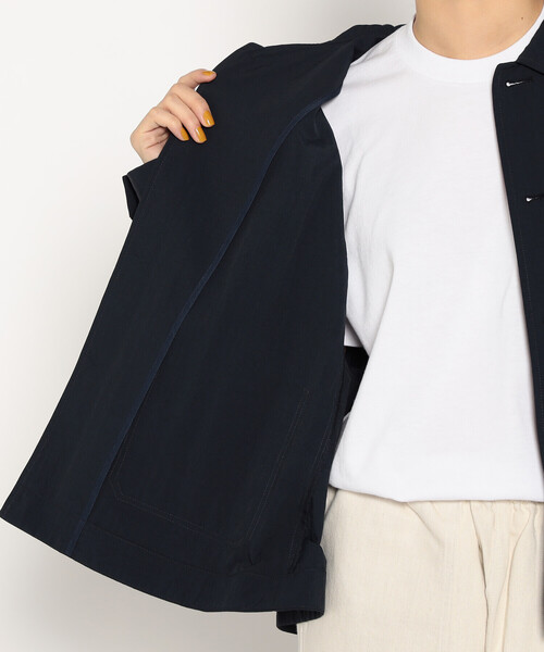 DANTON（ダントン）の「Women’s Nylon Tusser Dolman Sleeve Jacket（その他アウター・レディース・ベージュ/ブルー/ネイビー/グレイッシュベージュ・36/34/38）」の8枚目の写真