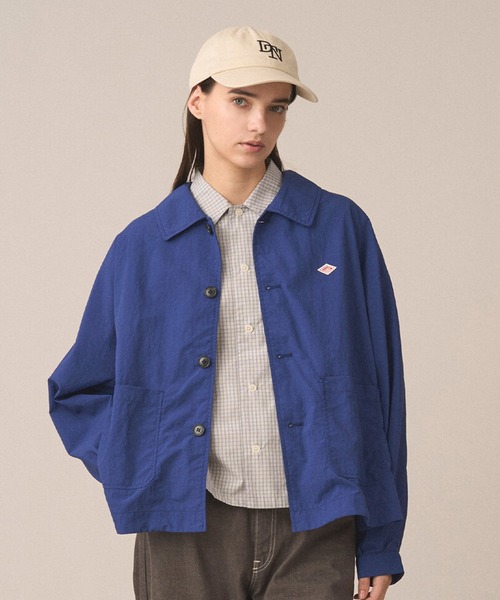 DANTON（ダントン）の「Women’s Nylon Tusser Dolman Sleeve Jacket（その他アウター・レディース・ベージュ/ブルー/ネイビー/グレイッシュベージュ・36/34/38）」の4枚目の写真