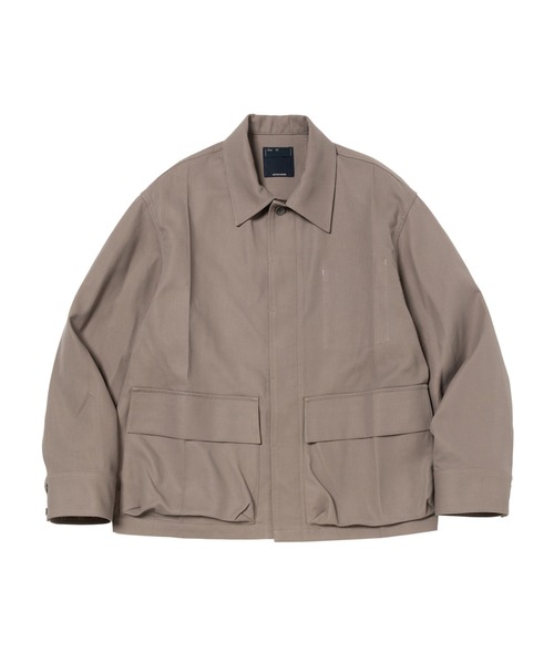 meanswhile(ミーンズワイル)の「Fade Crease Coverall(カバーオール・メンズ・グレー・2(M))」の1枚目の写真
