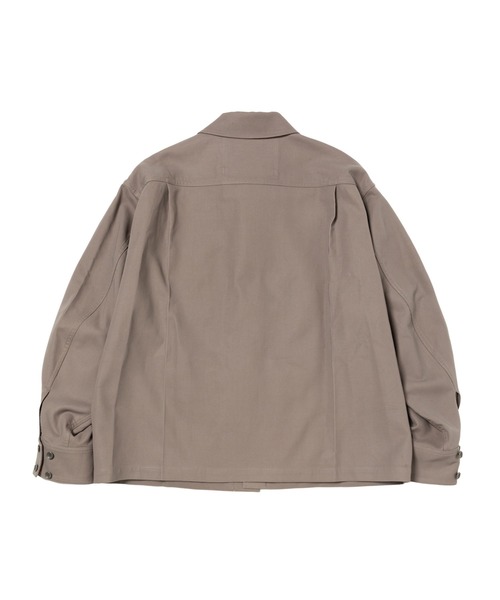 meanswhile(ミーンズワイル)の「Fade Crease Coverall(カバーオール・メンズ・グレー・2(M))」の2枚目の写真