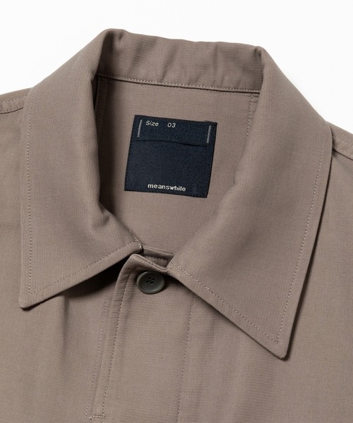 meanswhile(ミーンズワイル)の「Fade Crease Coverall(カバーオール・メンズ・グレー・2(M))」の3枚目の写真