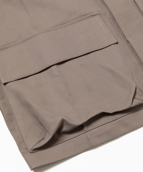 meanswhile(ミーンズワイル)の「Fade Crease Coverall(カバーオール・メンズ・グレー・2(M))」の5枚目の写真