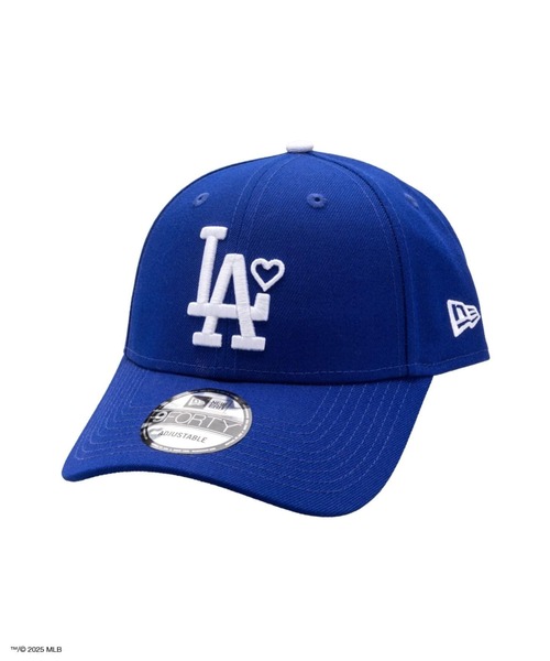 BASICKS(ベイシックス)の「BASICKS x NEWERA Dodgers Cap(キャップ・レディース・ブルー・SMALL)」の1枚目の写真