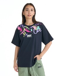 ROXY(���L�V�[)��ROXY �E�B�����Y FITNESS FEEL THE SPARK S/S T T�V���c �y2026�N�t�ă��f���z/���L�V�[UV�J�b�g��������T�V���c(T�V���c/�J�b�g�\�[)