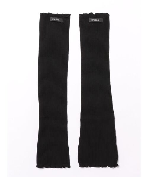 jouetie（ジュエティ）の「リブレッグウォーマー（レッグウォーマー・レディース・オフホワイト/ブラック・FREE）」の6枚目の写真
