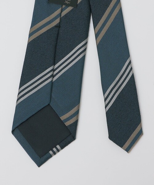 SHIPS(シップス)の「SHIPS: ヴィンテージ アーカイブ シルク メランジ ワイド ストライプ ネクタイ(ネクタイ・メンズ・ブルー/ネイビー/カーキ・ONE SIZE)」の10枚目の写真