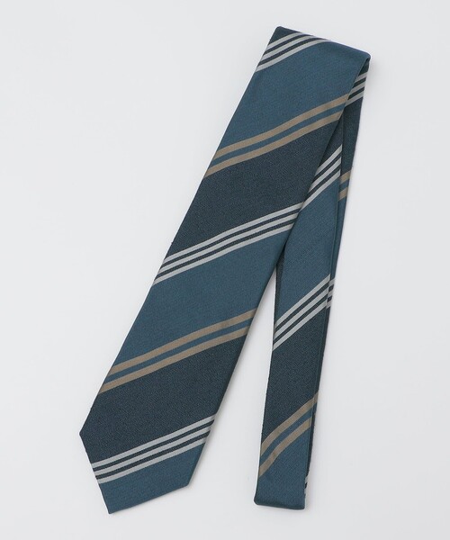 SHIPS(シップス)の「SHIPS: ヴィンテージ アーカイブ シルク メランジ ワイド ストライプ ネクタイ(ネクタイ・メンズ・ブルー/ネイビー/カーキ・ONE SIZE)」の13枚目の写真