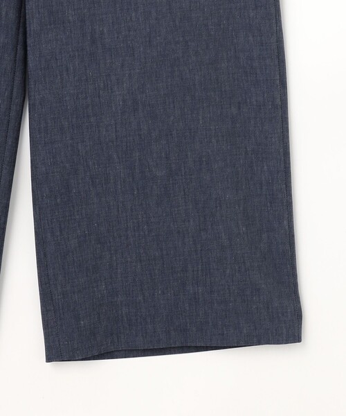 J.PRESS Ladies(J.プレス レディス)の「【セット着用可】リネンバイオシャンブレー ワイド パンツ(その他パンツ・レディース・ベージュ系/ブラウン系/ネイビー系・S/XS)」の19枚目の写真