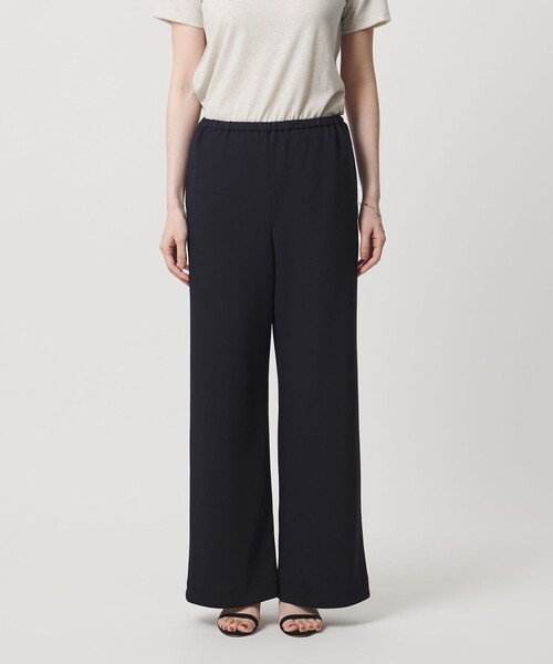 UNITED ARROWS（ユナイテッドアローズ）の「Drapy バイアス イージー パンツ ‐ウォッシャブル‐（スラックス・レディース・ブラック/ネイビー・38/36/40）」の9枚目の写真