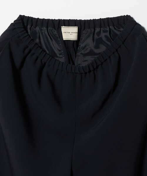 UNITED ARROWS（ユナイテッドアローズ）の「Drapy バイアス イージー パンツ ‐ウォッシャブル‐（スラックス・レディース・ブラック/ネイビー・38/36/40）」の17枚目の写真