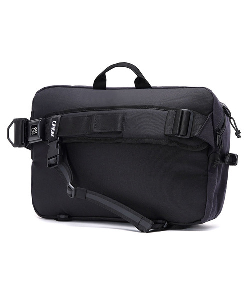 CHROME / クローム ］KADET MAX SLING BAG BCVL_BLACK CANVAS LEATHER