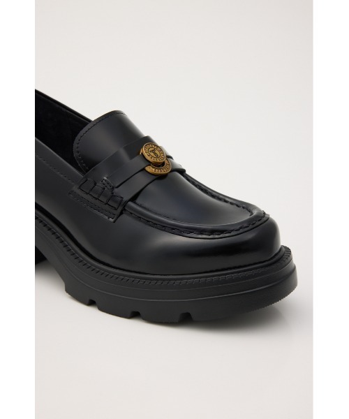 STACCATO（スタッカート）の「ﾎﾞﾀﾝﾀﾝｸｿｰﾙﾛｰﾌｧｰ（ローファー・レディース・ブラック・24.5cm/24.0cm/23.5cm/23.0cm/22.5cm）」の3枚目の写真