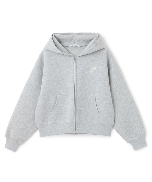 LOVETOXIC（ラブトキシック）の「【ふわカル/セット可】ダンボールZIPパーカ（パーカー・キッズ・グレー/ブラック/アイボリー/サックスブルー・S:140cm/L:160cm/M:150cm）」の14枚目の写真