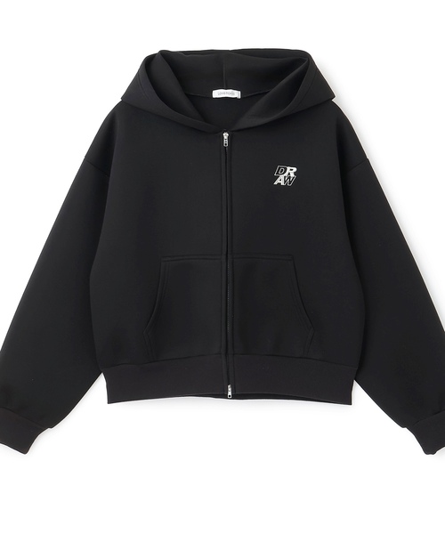 LOVETOXIC（ラブトキシック）の「【ふわカル/セット可】ダンボールZIPパーカ（パーカー・キッズ・グレー/ブラック/アイボリー/サックスブルー・S:140cm/L:160cm/M:150cm）」の16枚目の写真