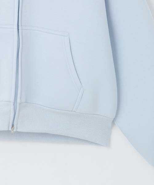 LOVETOXIC（ラブトキシック）の「【ふわカル/セット可】ダンボールZIPパーカ（パーカー・キッズ・グレー/ブラック/アイボリー/サックスブルー・S:140cm/L:160cm/M:150cm）」の21枚目の写真