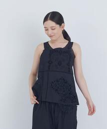 ADIEU TRISTESSE | ポプリン刺繍キャミソール(キャミソール)