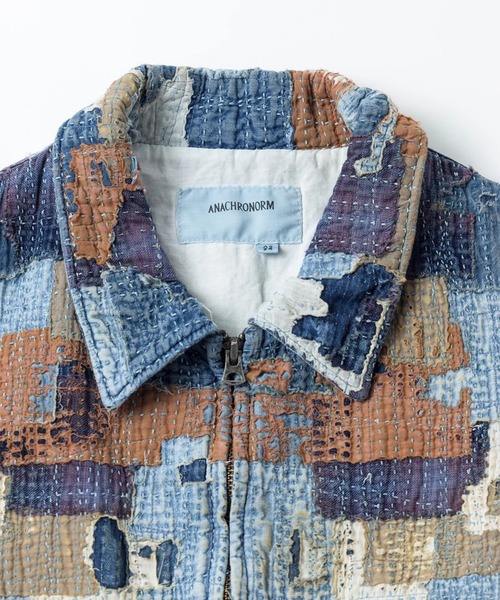 Anachronorm(アナクロノーム)の「【ANACHRONORM】SASHIKO PATCHED JACKET(ブルゾン・メンズ・マルチ・2)」の8枚目の写真