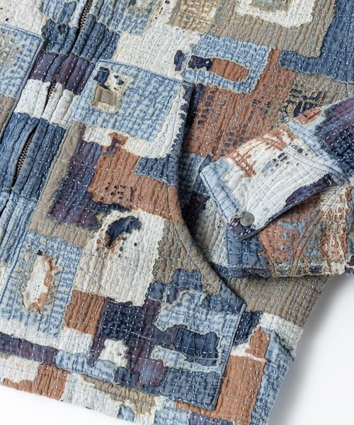 Anachronorm(アナクロノーム)の「【ANACHRONORM】SASHIKO PATCHED JACKET(ブルゾン・メンズ・マルチ・2)」の11枚目の写真