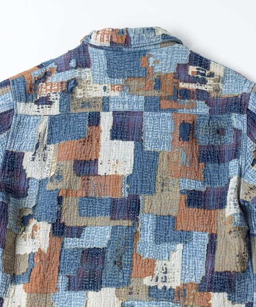 Anachronorm(アナクロノーム)の「【ANACHRONORM】SASHIKO PATCHED JACKET(ブルゾン・メンズ・マルチ・2)」の13枚目の写真