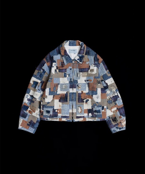 Anachronorm(アナクロノーム)の「【ANACHRONORM】SASHIKO PATCHED JACKET(ブルゾン・メンズ・マルチ・2)」の2枚目の写真
