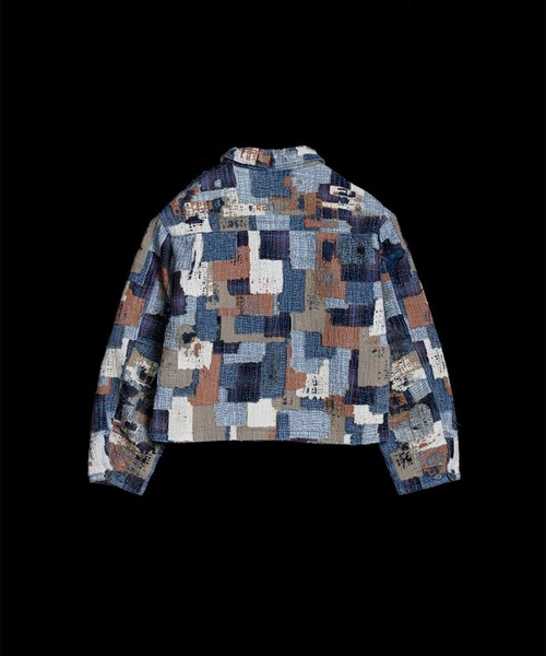 Anachronorm(アナクロノーム)の「【ANACHRONORM】SASHIKO PATCHED JACKET(ブルゾン・メンズ・マルチ・2)」の3枚目の写真