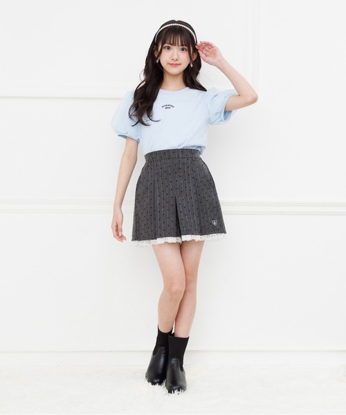 PINKHUNT(ピンクハント)の「PINKHUNT ハートストライプショートパンツ 1304K (トップス別売り)(その他パンツ・キッズ・チャコールグレー/アッシュグレー・160cm/120cm/130cm/140cm/150cm)」の16枚目の写真