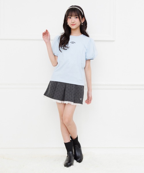 PINKHUNT(ピンクハント)の「PINKHUNT ハートストライプショートパンツ 1304K (トップス別売り)(その他パンツ・キッズ・チャコールグレー/アッシュグレー・160cm/120cm/130cm/140cm/150cm)」の19枚目の写真