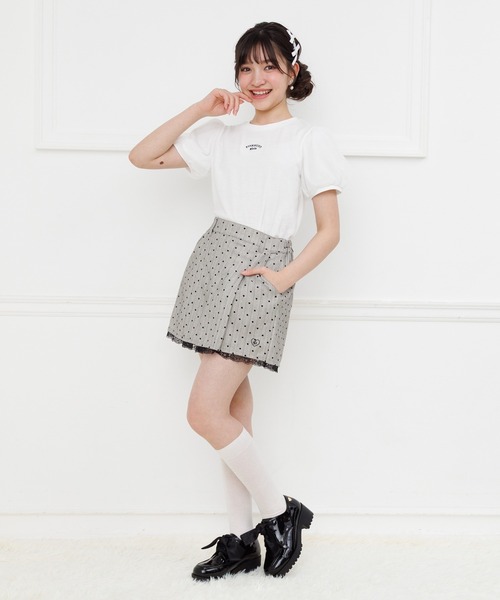 PINKHUNT(ピンクハント)の「PINKHUNT ハートストライプショートパンツ 1304K (トップス別売り)(その他パンツ・キッズ・チャコールグレー/アッシュグレー・160cm/120cm/130cm/140cm/150cm)」の9枚目の写真