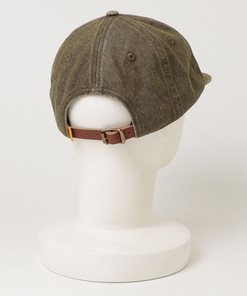 FTC（エフティーシー）の「WASHED DENIM 6 PANEL CAP（キャップ・メンズ・グリーン/レッド系その他/ブラック・FREE）」の9枚目の写真