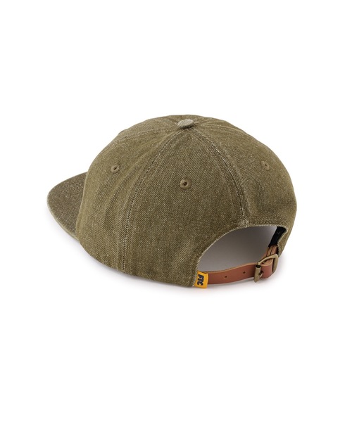 FTC（エフティーシー）の「WASHED DENIM 6 PANEL CAP（キャップ・メンズ・グリーン/レッド系その他/ブラック・FREE）」の8枚目の写真