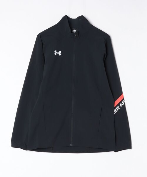 UNDER ARMOUR(アンダーアーマー)の「アンダーアーマー UAウーブン フルジップ ジャケット(ジャージ・メンズ・ライトグレー/ダークブルー/ブラック・S/M/L/LL/3L)」の17枚目の写真