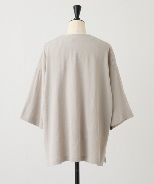 BEARDSLEY（ビアズリー）の「リネン半袖ジャケット（その他アウター・レディース・ベージュ/グレー/ブラック・FREE）」の5枚目の写真