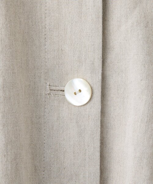 BEARDSLEY（ビアズリー）の「リネン半袖ジャケット（その他アウター・レディース・ベージュ/グレー/ブラック・FREE）」の15枚目の写真