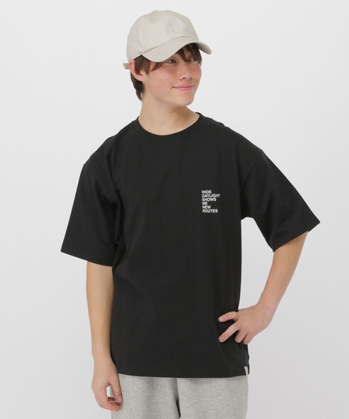 GLOBAL WORK(グローバルワーク)の「ボーイッシュグラフィック半袖T/AND YUA ANY/638787(Tシャツ/カットソー・キッズ・ホワイト/ブラック/グレー/ネイビー/その他2・170cm/160cm/150cm)」の10枚目の写真