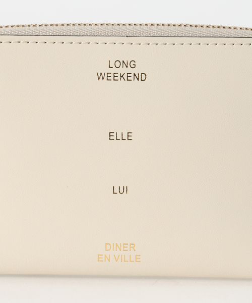 ORSETTO(オルセット)の「ORSETTO オルセット フラグメントケース W155 H85mm(財布・レディース・キャメル/アイボリー・FREE)」の14枚目の写真