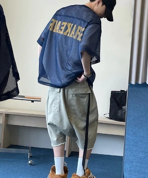 link lot(リンクロット)の「ナンバリングメッシュゲームT(Tシャツ/カットソー・メンズ・ベージュ・M)」の10枚目の写真