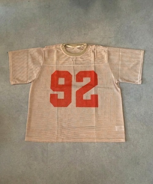 link lot(リンクロット)の「ナンバリングメッシュゲームT(Tシャツ/カットソー・メンズ・ベージュ・M)」の13枚目の写真