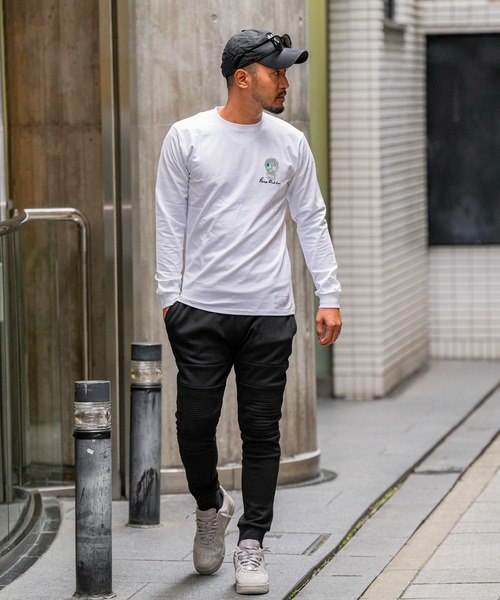 adamsJUGGLER(アダムスジャグラー)の「RTEG アイコニック/SKロンティー(Tシャツ/カットソー・メンズ・ブラック/ホワイト・XXL/XL/L/M/S)」の5枚目の写真